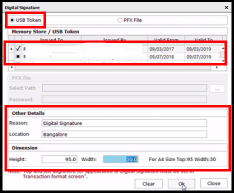 How to Digitally Sign Invoice in Saral 4