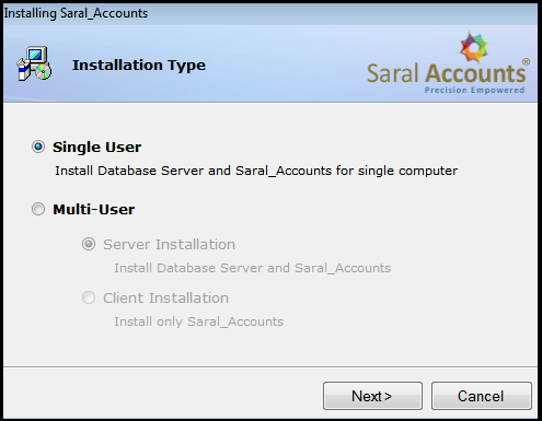 How to install Saral - Accounting and Billing Software 6