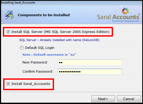 How to install Saral - Accounting and Billing Software 7
