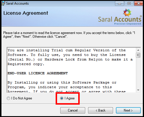 How to install Saral - Accounting and Billing Software 8