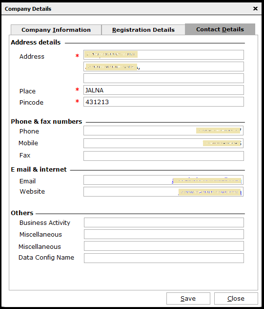 1. E-invoicing-company info