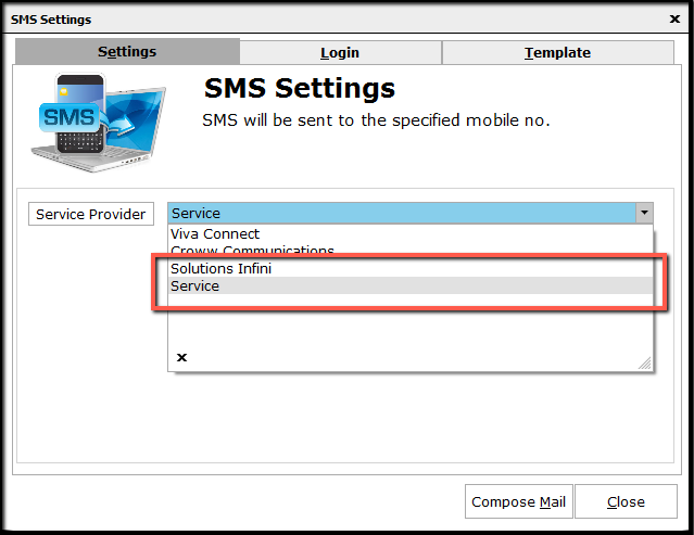 5.SMS configuration-sms setting