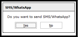 Send SMS Whatsapp